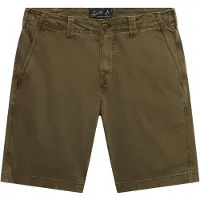 Superdry para homem. M7110497A Calções Utility verde escuro (32), Casual, Algodão