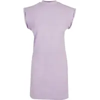 Build Your Brand Vestido Curto De Manga Curta Turtle Extended Shoulder