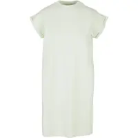Build Your Brand Vestido Curto De Manga Curta Turtle Extended Shoulder