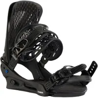 Burton - Fixações snowboard - Genesis Black para Homem - Nylon - Tamanho L - Preto