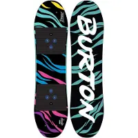Burton - Snowboards - Mini Grom Rocker 2027 para criança - Tamanho criança 80 cm - Preto