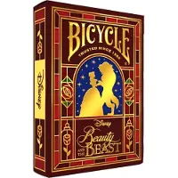 Bicycle Jogo De Cartas La Belle Et La Bête Disney