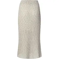 Pepe Jeans para mulher. PL901229 Saia bege Claire (M), Casual, Poliéster