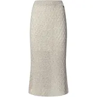 Pepe Jeans para mulher. PL901229 Saia bege Claire (XS), Casual, Poliéster