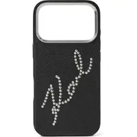 Karl Lagerfeld Capas para smartphones ' SIGANTURE IPHONE 17 PRO ' preto