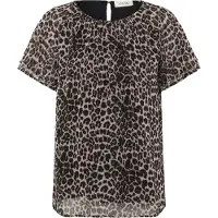 Cream Blusa 'CRYuna' bege / castanho / taupe / preto
