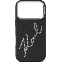 Karl Lagerfeld Capas para smartphones ' SIGANTURE IPHONE 17 PRO-MAX ' preto
