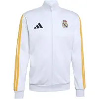 Adidas Casaco de treino em moletão 'Real Madrid DNA' azul escuro / amarelo escuro / vermelho / branco