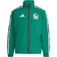 Adidas Casaco de treino 'Mexiko Anthem' verde / vermelho / branco