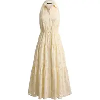 Ralph Lauren Vestido de verão champanhe