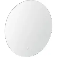 LUCANDE Espelho LED Celestiel, redondo, aquecível, CCT, Ø 60 cm