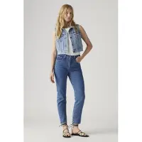 Levi's Calças de ganga '501 CROP' azul ganga