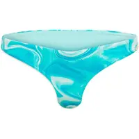 Superdry para mulher. W3010389A Calças de biquíni com estampado azul e design arrojado (L), Beachwear, Polister Reciclado, Sustentável