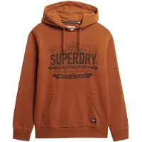 Superdry Moletom Com Capuz Heritage Brand Relaxed Fit