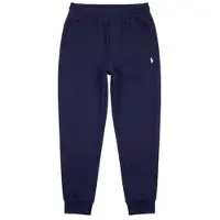 Ralph Lauren para menino. 323A95764002 Calças jogger de malha dupla azul-marinho ((S) 6/7Años= 136/138cm), Casual, Algodão, moda infant