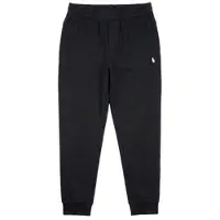 Ralph Lauren para menino. 323A95764005 Calças jogger de malha dupla pretas ((L) 10/12Años= 150/161cm), Preto, Casual, Algodão, moda inf