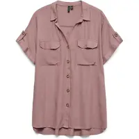 Vero Moda Camisa De Manga Curta Bumpy