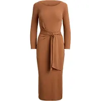 Ralph Lauren Vestido vermelho ferrugem