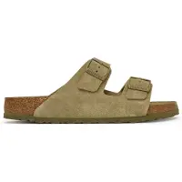 Birkenstock - Sandálias e chinelos - Arizona LEVE Regular Faded Khaki para Unissexo - Tamanho 45