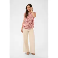 Saint tropez Blusa 'SZEda' bege / cor-de-rosa