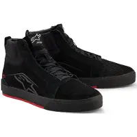 Alpinestars Ride-63 leather Sapatilhas Preto/Vermelho néon 8