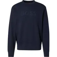 BOSS para homem. 50567420 Jersey We Logo marinho (M), Casual, Algodão, Manga comprida