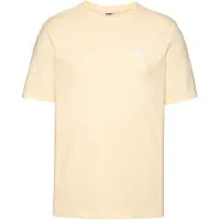 Beach time Camisa amarelo claro / branco