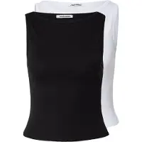 STUDIO SELECT Top 'Nora' preto / branco
