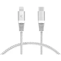 Ksix Cabo Usb-c Para Lightning Mfi 3a Braided 2 M