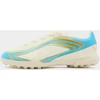 Adidas Sapatilha de desporto 'F50 Messi Club' creme / azure / ouro