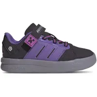 Adidas Sapatilhas 'Minecraft Lightorama Court' roxo / preto