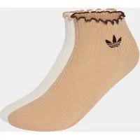 Adidas Meias RUFFLE QUARTER SOCKS mulheres - Multicolor - L