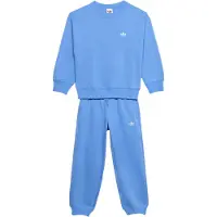 Adidas Fato de jogging 'LOOSE CREW JOGGER' azul / branco
