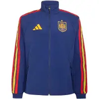 Adidas Casaco de treino 'Spanien Anthem' azul escuro / caril / vermelho