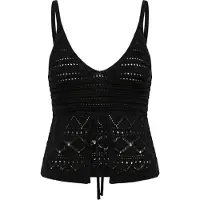 STUDIO SELECT Top de malha 'Felice' preto