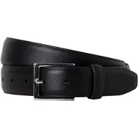 Hackett London para homem. HM4100066 Cinto Feather Edge preto (34), Casual, Pele