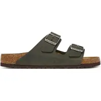 Birkenstock - Sandálias e chinelos - Arizona LEOI Regular Thyme para Unissexo - Tamanho 44 - Verde