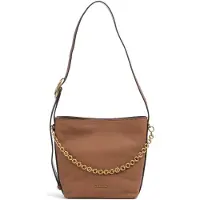 Michael Kors para mulher. 30T6AUEM5L Bolsa Nolita marrom (OSFA), Casual, Pele