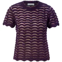 Rich & royal Pullover ouro / roxo escuro