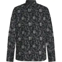 Karl Lagerfeld Camisa preto / branco