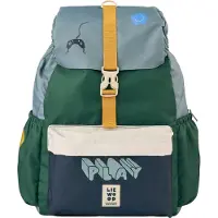 Liewood Mochila 'Johnny' navy / azul pombo / verde / menta