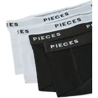 Pieces Calcinhas Logo Solid 4 Unidades