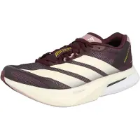 Adidas Sapatilha de corrida 'ADIZERO BOSTON 13' castanho escuro / offwhite