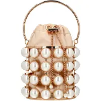 Faina Clutches ouro rosa