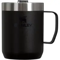 Stanley The Legendary Everyday Camp Mug 2.0 8oz, Black 10-13103-0068 caneca térmica com tampa, 230 ml