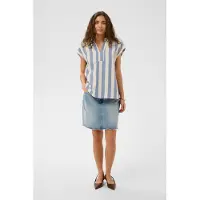 Culture Blusa 'CUKapina' opal / offwhite