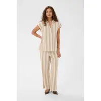 Culture Blusa areia / branco