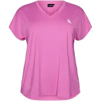 ACTIVE By Zizzi Camisa funcionais 'Basic' orquídea