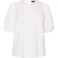 Zizzi Blusa 'CAMINA' branco