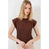 Big Dart Blusa chocolate
